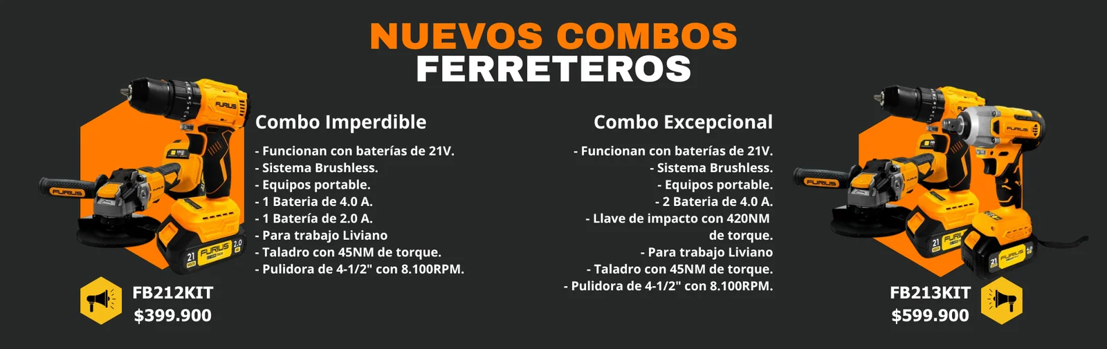 SLIDE COMBOS FURIUS